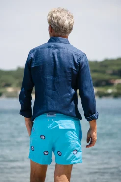 Les Canebiers All Over Kiki - Blue<Homme Best Sellers|Nouveauté