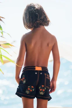 Les Canebiers All Over Mex Kids - Black<Enfant Garçons