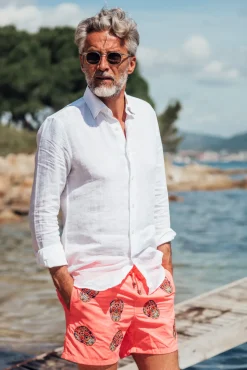 Les Canebiers All Over Mex - Orange<Homme Mex|Best Sellers