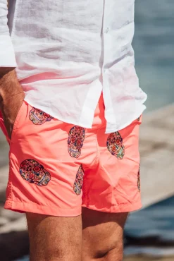 Les Canebiers All Over Mex - Orange<Homme Mex|Best Sellers