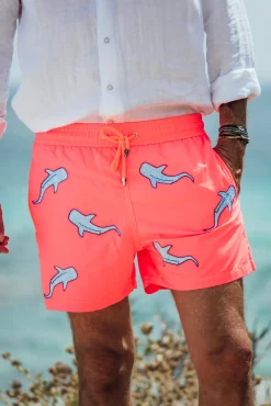 Les Canebiers All Over Shark - Orange<Homme Shark|Best Sellers