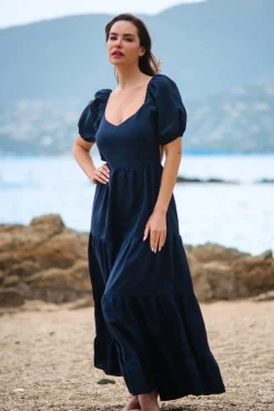 Les Canebiers Bellevue - Navy<Femme Robes