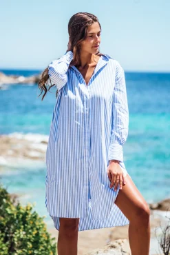 Les Canebiers Clemenceau - Striped<Femme Robes