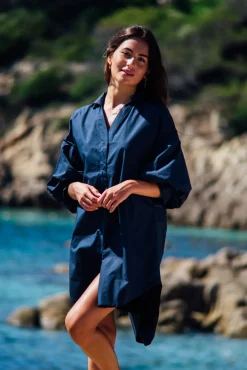 Les Canebiers Clocher - Navy<Femme Robes