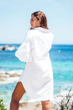 Les Canebiers Clocher - White<Femme Robes