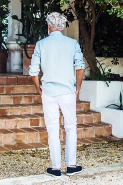 Les Canebiers Divin - Sky Blue<Homme Chemises