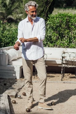 Les Canebiers Divin - White<Homme Chemises
