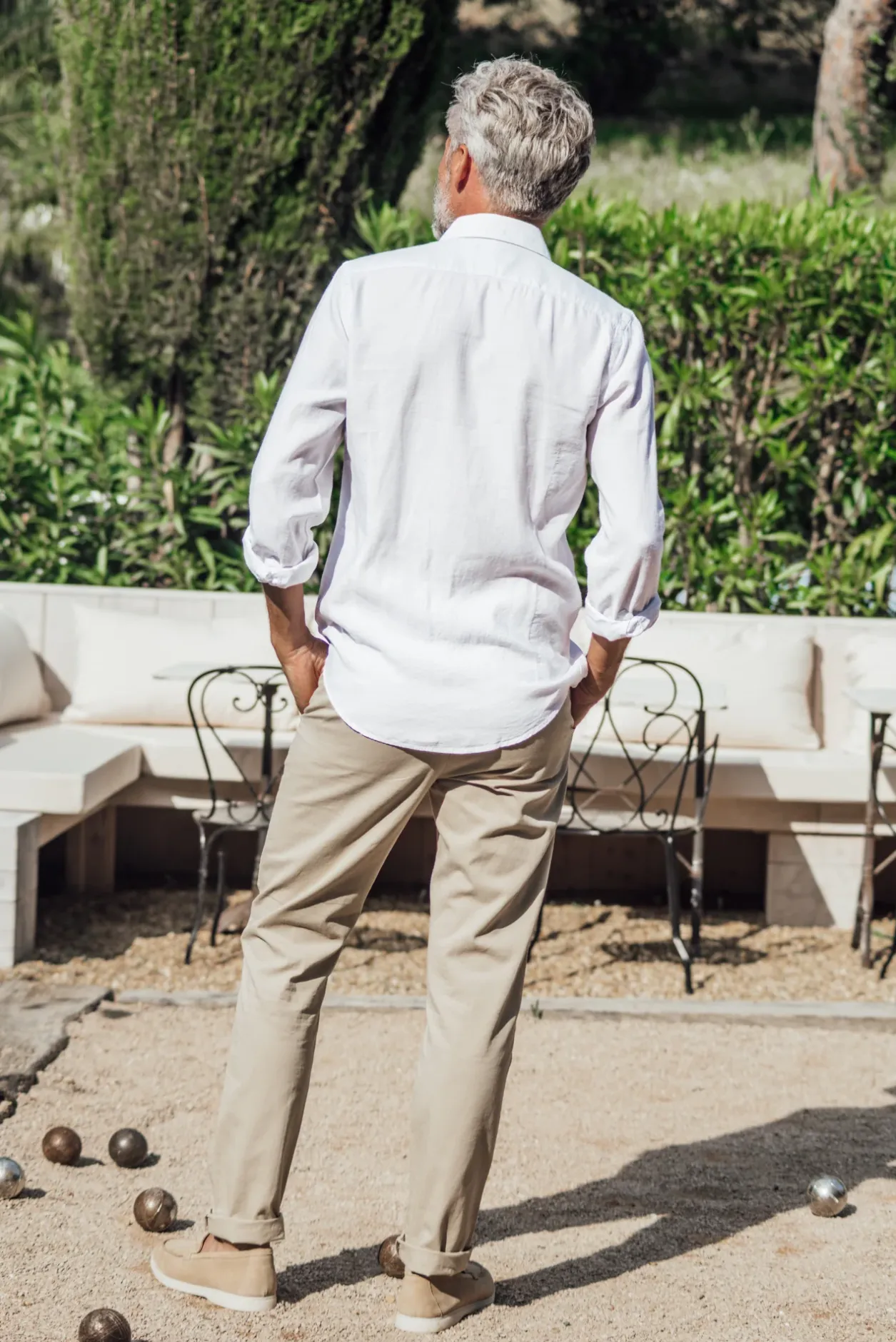 Les Canebiers Divin - White<Homme Chemises