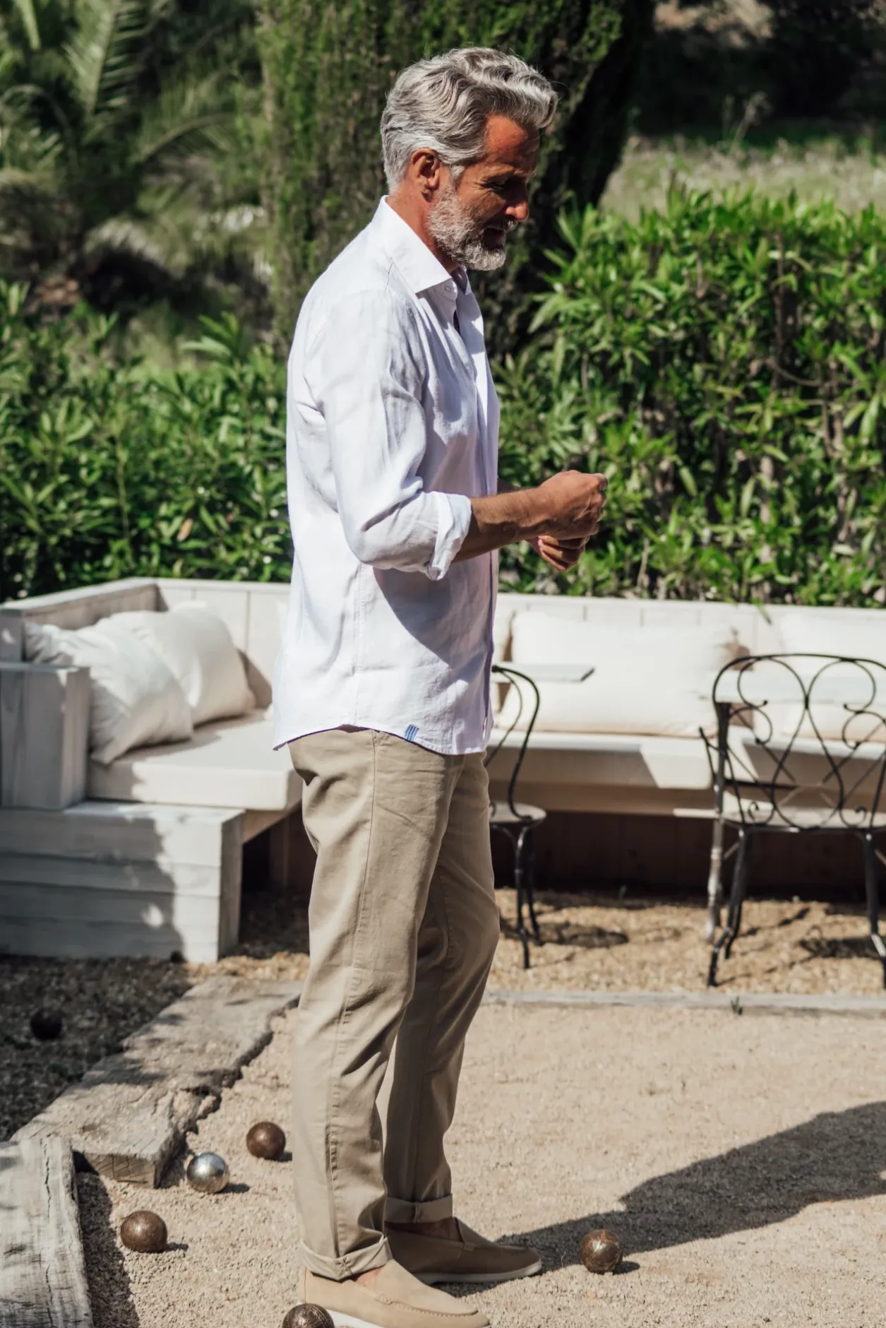 Les Canebiers Divin - White<Homme Chemises