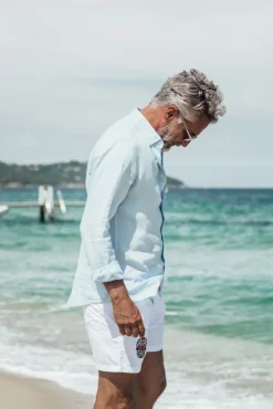 Les Canebiers Ermitage Court Mex - White<Homme Mex|Best Sellers