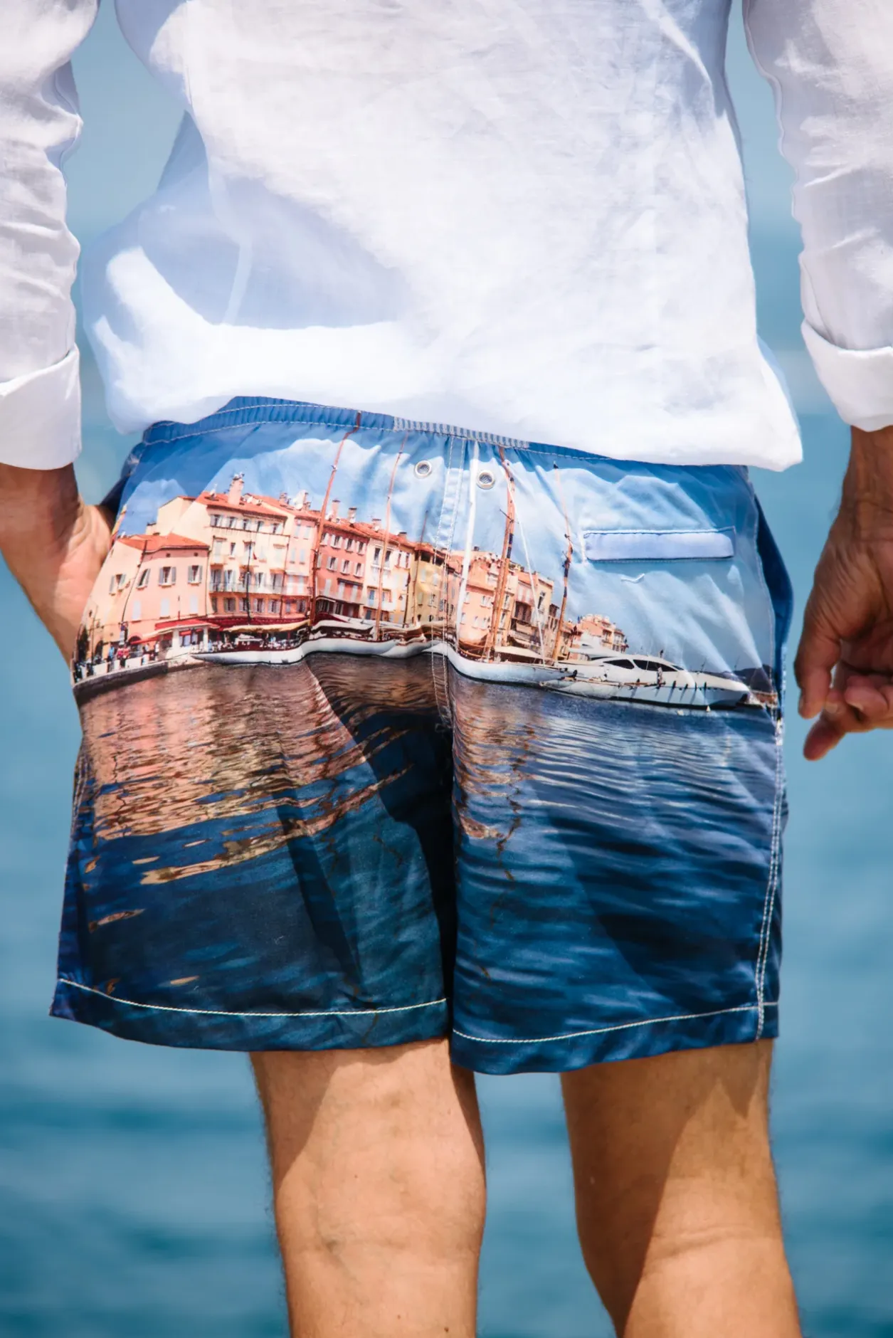 Les Canebiers Ermitage Print Saint-Tropez<Homme Best Sellers|Nouveauté