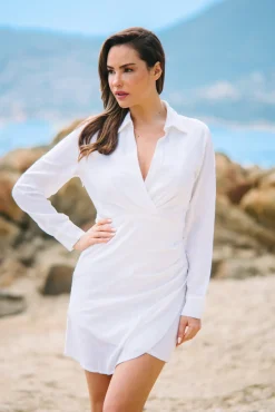 Les Canebiers Escudelier dress - White<Femme Robes