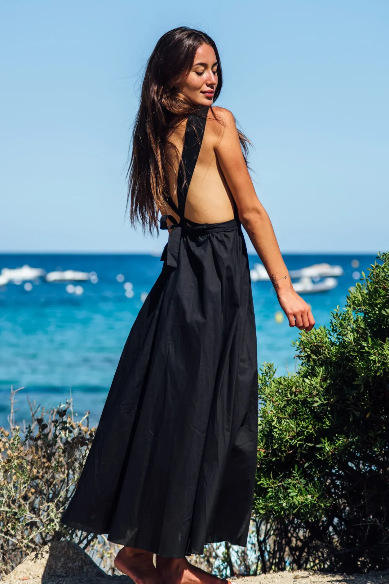 Les Canebiers Neptune - Black<Femme Robes