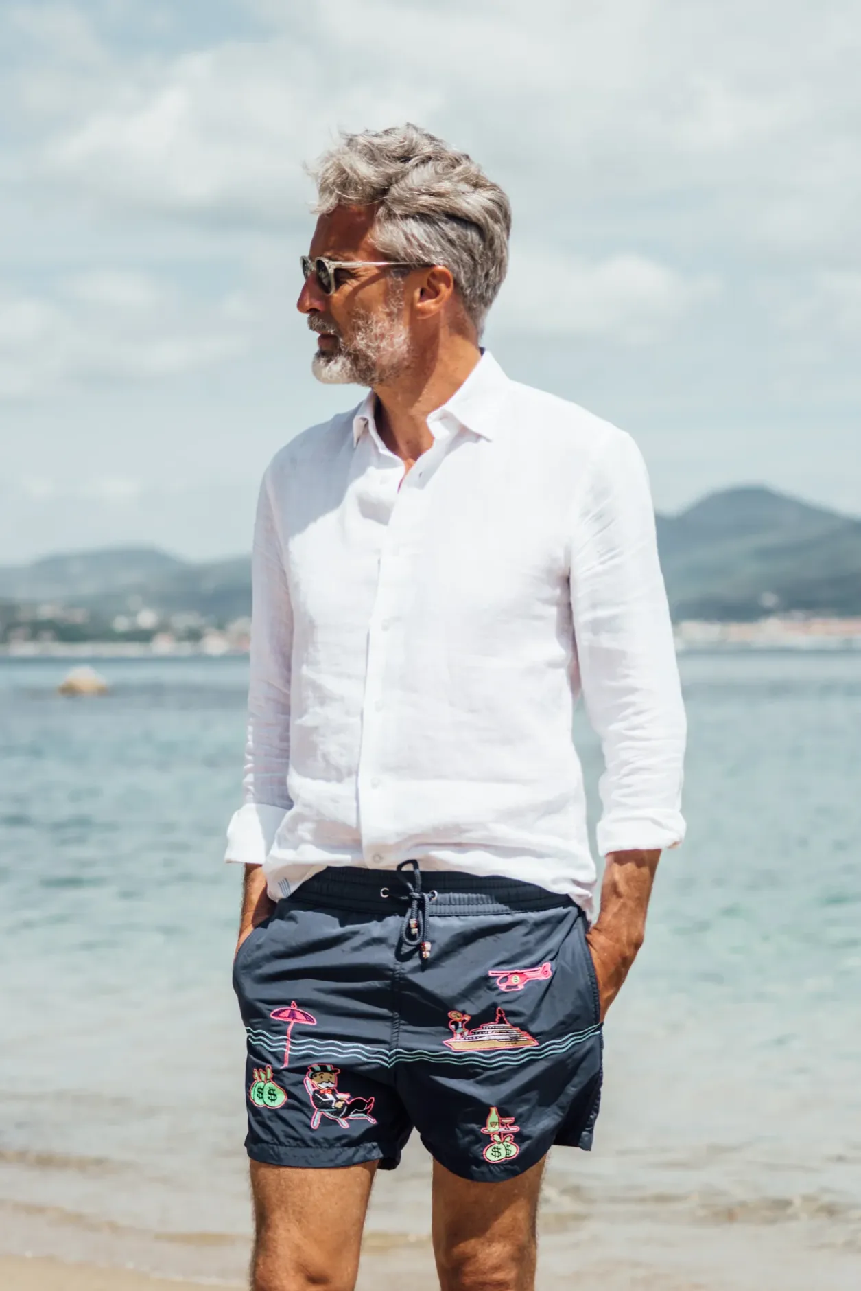 Les Canebiers Pampelonne - Navy<Homme Places|Monopoly