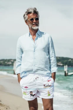 Les Canebiers Pampelonne - White<Homme Places|Monopoly