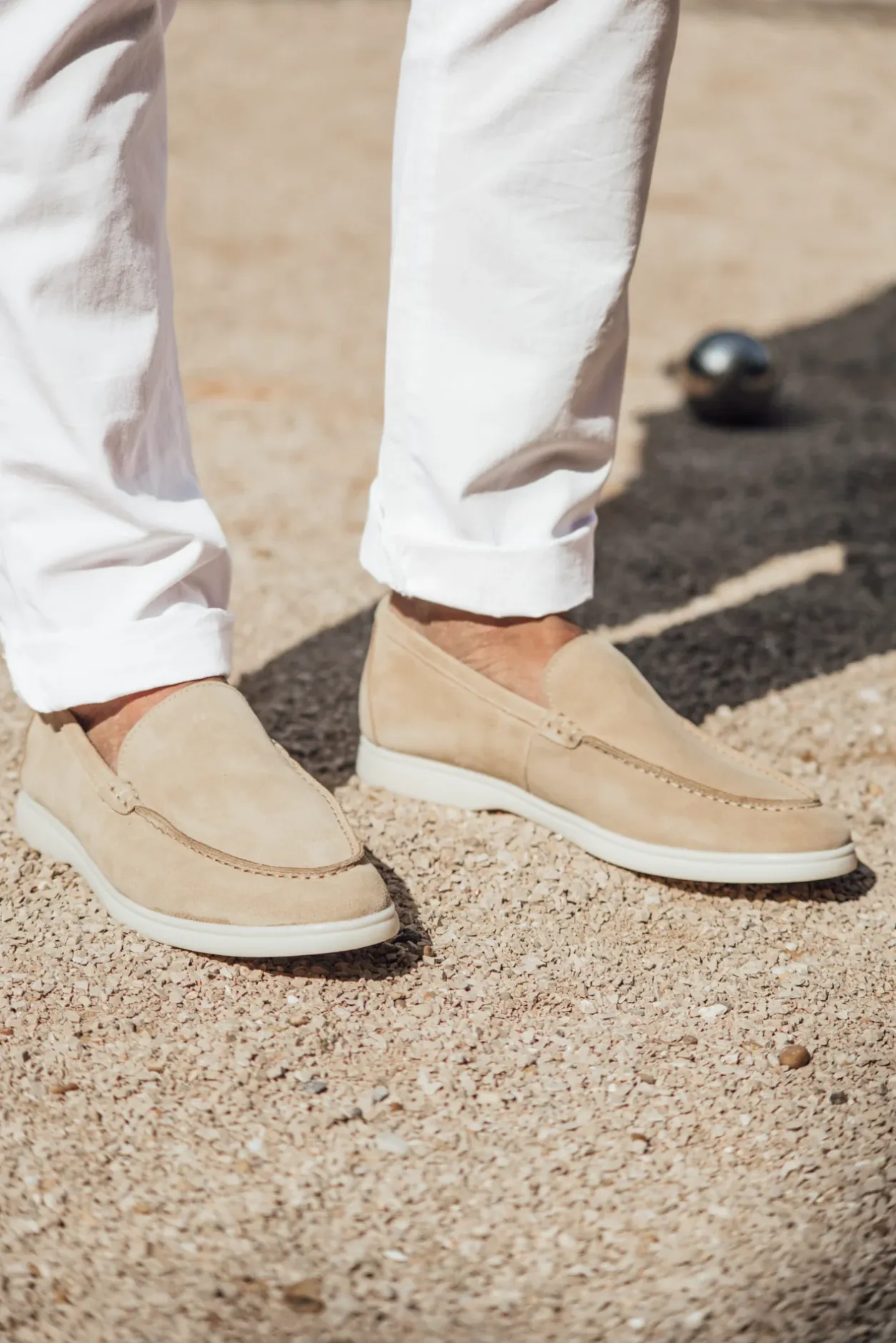 Les Canebiers Pardigon Shoes - Beige<Homme Chaussures