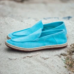Les Canebiers Pignes Shoes - Turquoise<Homme Chaussures