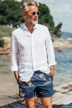 Les Canebiers Saint-Tropez - Navy<Homme Places|Best Sellers